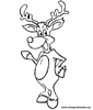 Disegni di Natale renne